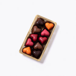 Bombones Corazón - Bandeja 130g - Bombonería Pons