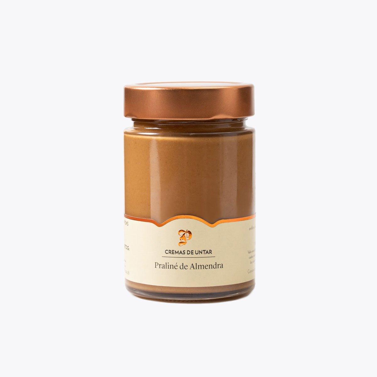 Crema de Praliné de Almendra 50% - Bombonería Pons - 