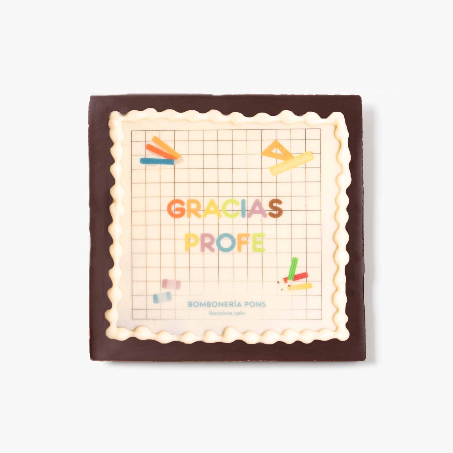 Diploma de Chocolate - Fin de Curso - castellano - Bombonería Pons - Complementos