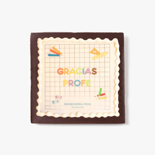 Diploma de Chocolate - Fin de Curso - castellano - Bombonería Pons - Complementos