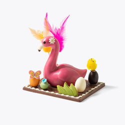 Mona de Pascua Flamenco Rosa - Bombonería Pons