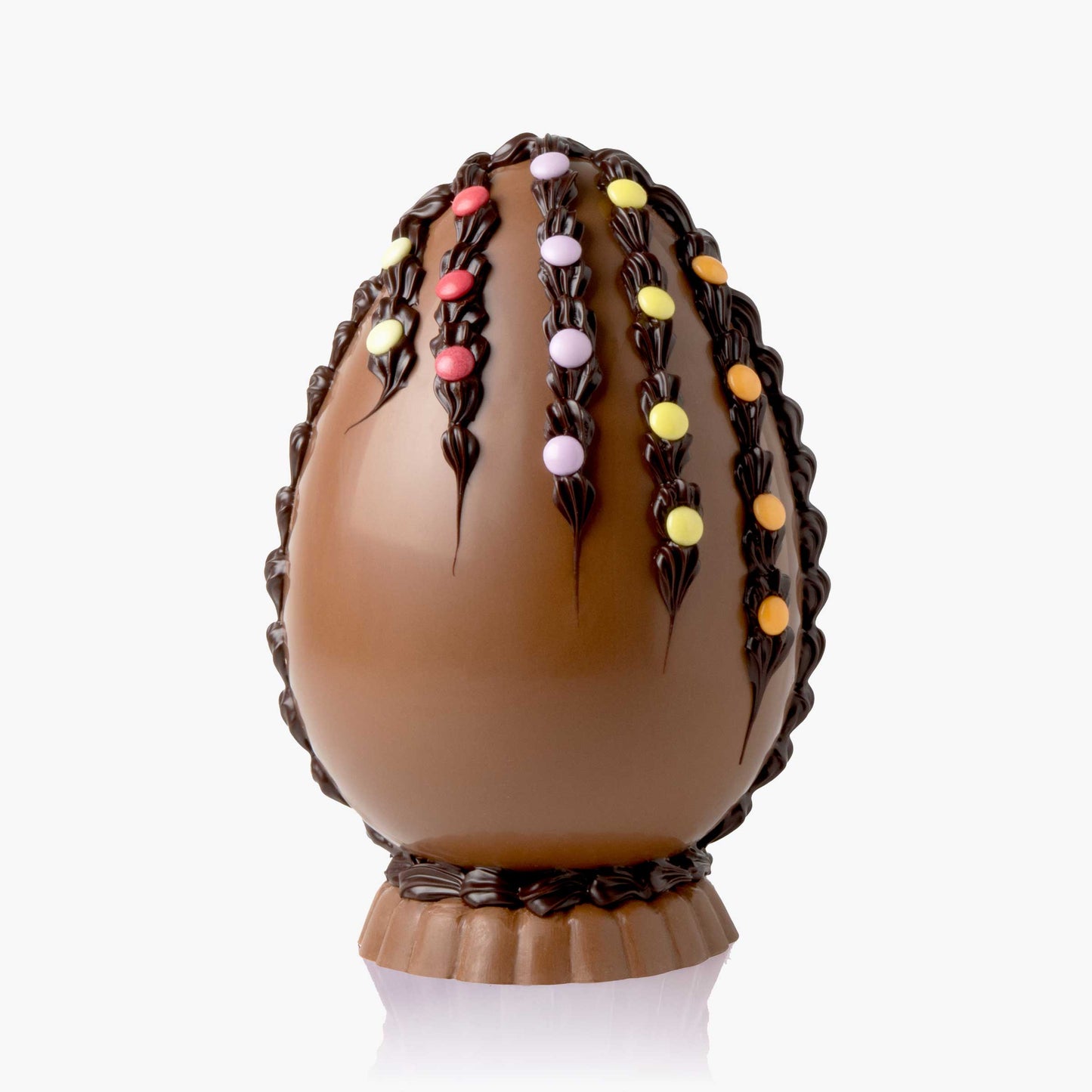 Decorated Milk Chocolate Egg - 580g - nº1