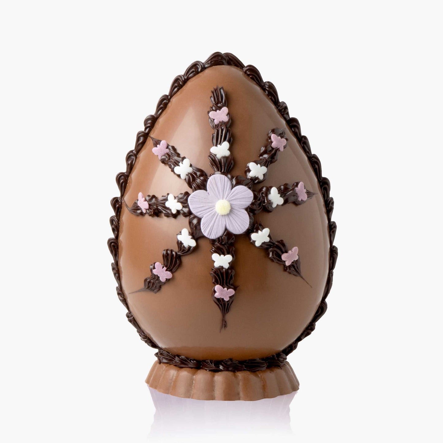 Decorated Milk Chocolate Egg - 580g - nº1