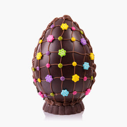 Decorated Dark Chocolate Egg - 580g - nº1