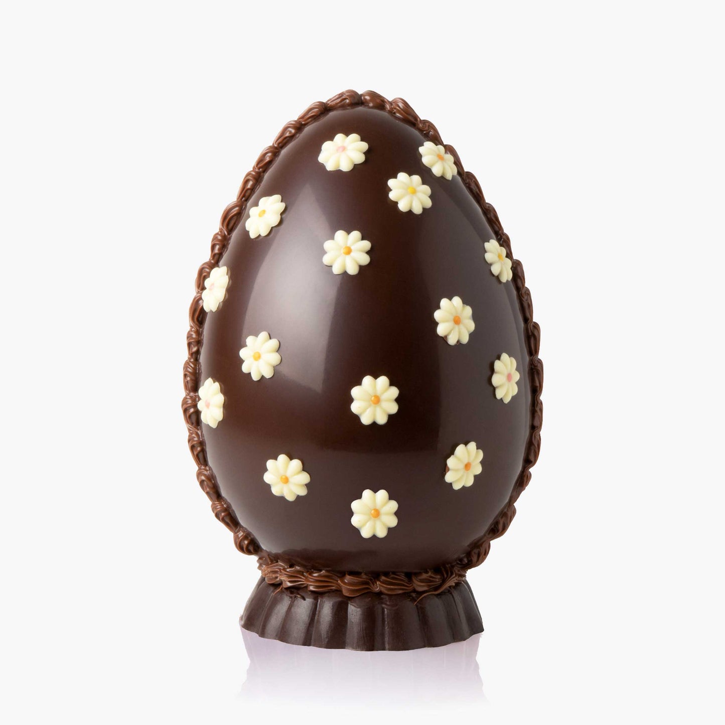 Decorated Dark Chocolate Egg - 580g - nº1