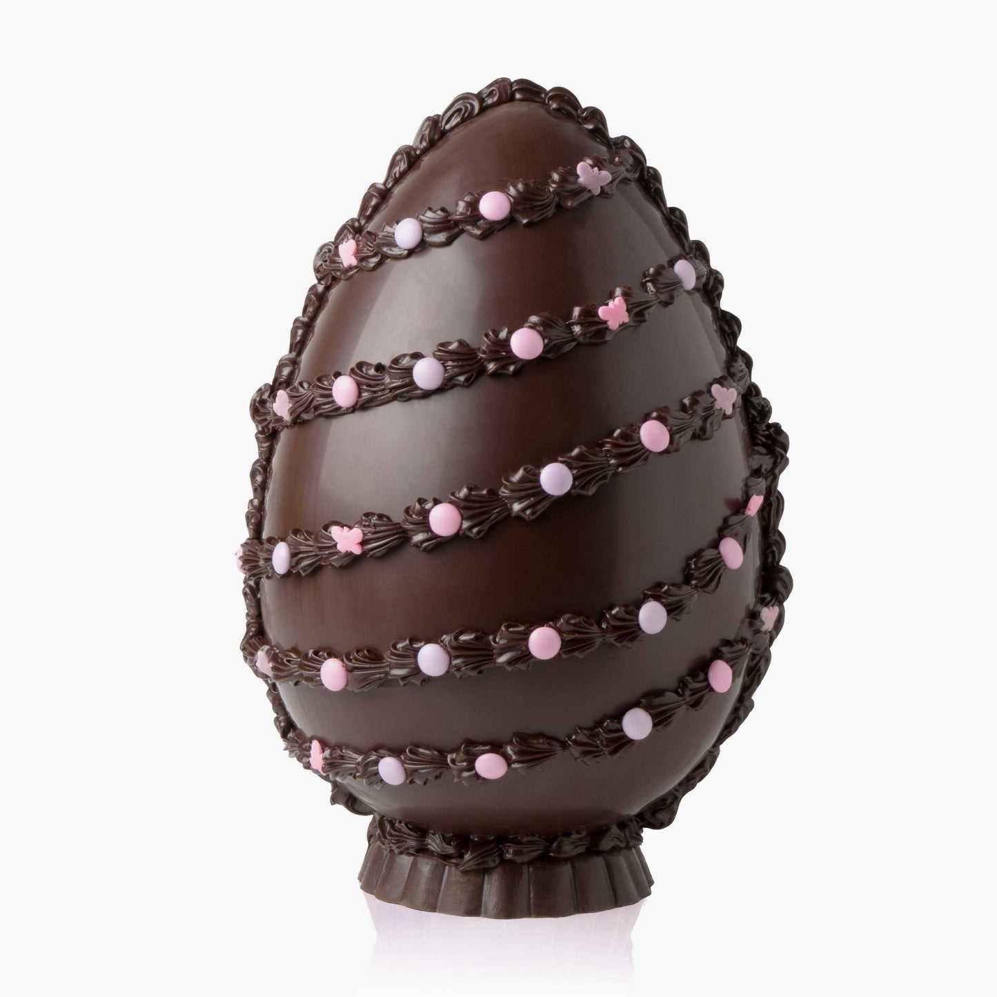 Huevo de Pascua Decorado - Negro - 1,2kg - nº2