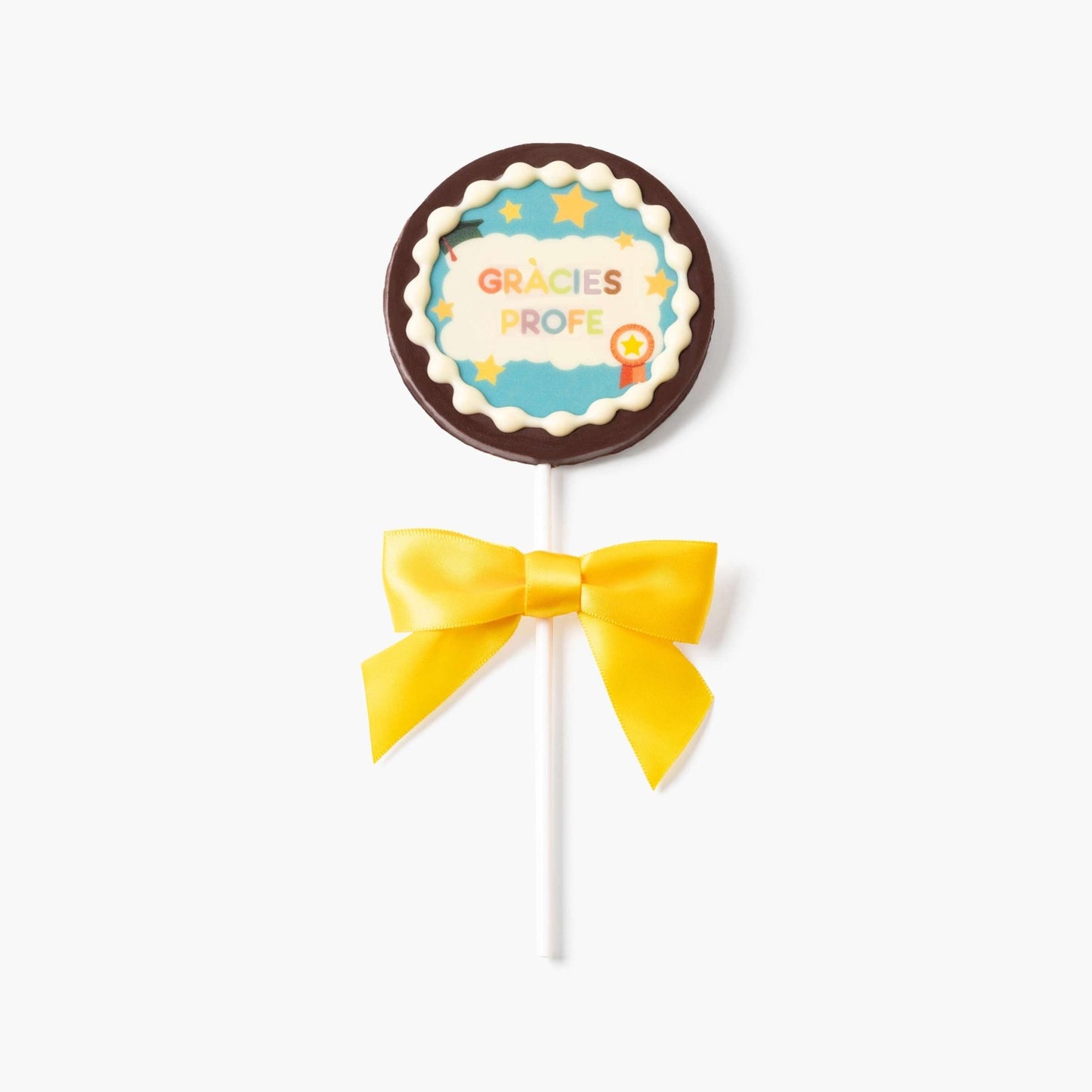 Piruleta de Chocolate Regalo Fin de Curso para Profes - Bombonería Pons - Complementos