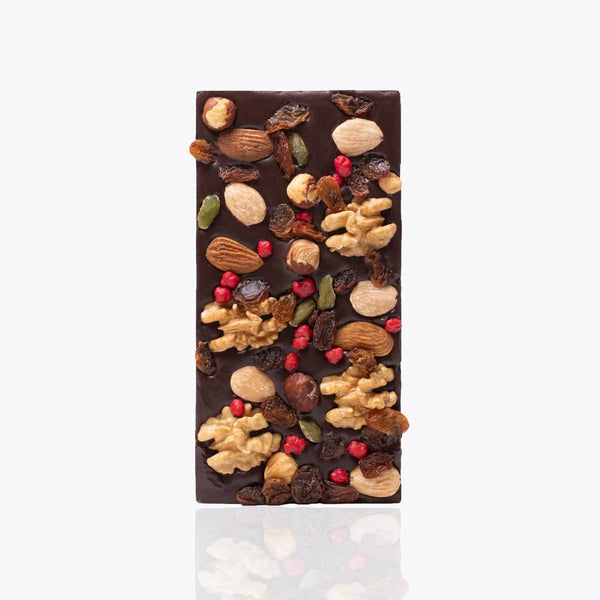 Tableta Mediterráneo con frutos secos - 130g